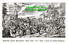 R348378 Dunmow Flitch Procession. June. 20.th. 1751. From A Print By David Ogbor - Monde