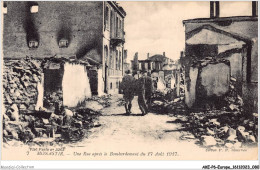 AKEP6-0464-EUROPE - SERBIE - MONASTIR - Une Rue Après Le Bombardement Du 17 Aout 1917  - Serbie