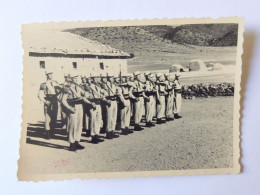 Ancienne Photo Originale 10 X 7,3 Cm - Légion Etrangere En Algerie 1955 - Guerre, Militaire