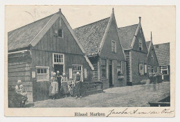 36- PBK Eiland Marken 1903 - Kleinrondstempel  Barsingerhorn - Marken