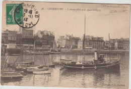 CHERBOURG  L AVANT PORT ET LE QUAI CALIGNY - Cherbourg