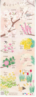 2020 Japan Spring Flowers Blossoms  Complete Sheet Of 10 MNH @ BELOW FACE VALUE - Nuovi