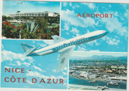 Dav:  Alpes Maritimes : NICE  Aéroport  , Avion  Air  France - Transport (air) - Airport