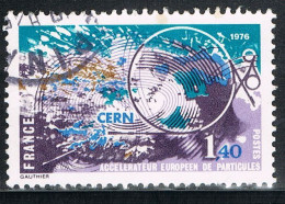 FRANCE : N° 1908 Oblitéré (Accélérateur Europén De Particules) - PRIX FIXE - - Used Stamps