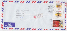 Macao Macau Lacerda Lettre Timbre Arte Sacra Pau Kong Stamp Air Mail Cover 1997 - Covers & Documents