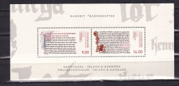 DENMARK-2014- ISLAND AND DENMARK- BLOCK-MNH - Unused Stamps