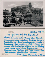 Ansichtskarte Weißenfels Markt Mit Schloss Neu-Augustusburg 1953 - Sonstige & Ohne Zuordnung