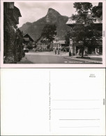 Ansichtskarte Oberammergau Dorfplatz Mit Kofel 1939 - Oberammergau