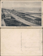 Ansichtskarte Norderney Strandpromenade, Anlagen - Pavillon 1918  - Norderney