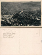 Ansichtskarte Schwarzburg Blick Vom Trippsteinhäuschen 1939  - Autres & Non Classés