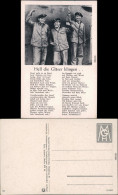 Ansichtskarte  Maine Soldaten - Helldie Gläser Klingen - Patriotika 1941  - Guerra 1939-45