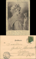  Künstlerkarte: Gemälde / Kunstwerke - M. Pischon Pinx - Moselblume 1902 - Peintures & Tableaux