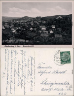 Ansichtskarte Bad Blankenburg Panorama-Ansicht 1939 - Bad Blankenburg