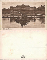 Ansichtskarte Wien Schloss Belvedere - Brunnen Mit Plastik 1928 - Autres & Non Classés