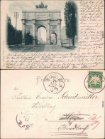 Ansichtskarte München Siegestor 1898 - Muenchen