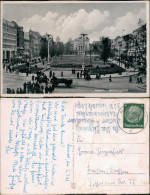 Postcard Posen Poznań Partie Am Wilhelmplatz 1935  - Pologne