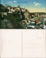 Postcard Luxemburg Vue Prise De La Casernes Volontaires 1915  - Andere & Zonder Classificatie