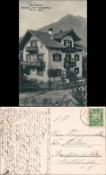 Garmisch-Garmisch-Partenkirchen Straßenpartie - Villa Kreuzeck 1926  - Garmisch-Partenkirchen