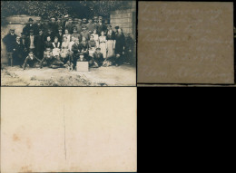 Foto  Eltern Abteilung, Gruppenbild Vintage Group 1917 Privatfoto - Unclassified