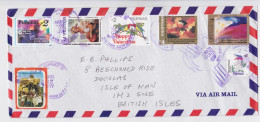 Philippines Pilipinas Lettre Timbre Perroquet Parrot Stamp Air Mail Cover 1999 - Philippines