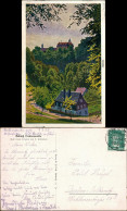 Lichtenwalde-Niederwiesa Künstlerkarte Weg Zum Schloß Lichtenwalde 1928  - Sonstige & Ohne Zuordnung