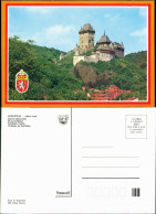 Karlstein Karlštejn Státní Hrad/Burg Karlštejn Mit Wappen 1985 - Czech Republic
