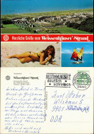 Weißenhäuser Strand-Wangels Grusskarte Mit Luftaufnahme, "Badenixe"   1980 - Other & Unclassified