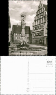 Munderkingen Marktbrunnen, Mark Brunnen, Rathaus, VW Käfer Auto 1960/1966 - Other & Unclassified