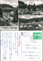 Manebach-Ilmenau Camping Campingplatz Meyersgrund DDR Mehrbildkarte 1976 - Ilmenau