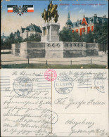 Ansichtskarte München Patriotika Denkmal Kaiser Ludwig 1916 - Muenchen