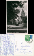 Ansichtskarte Wyk (Föhr) Strassen Partie Kirche Glockenturm 1950 - Autres & Non Classés