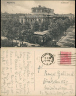 Ansichtskarte Magdeburg Stadttheater Theater Partie 1918 - Other & Unclassified