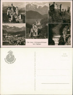 Schwangau Die Bayr. Königsschlösser Mit Füssen, Neuschwanstein U.a. 1940 - Autres & Non Classés