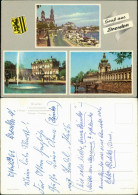 Dresden Stadtteilansichten DDR Mehrbild-AK Ua. Zwinger, Elbe Partie 1960 - Dresden