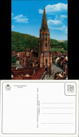 Ansichtskarte Freiburg Im Breisgau Münster Kirche Stadt Teilansicht 1990 - Freiburg I. Br.