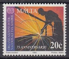 MALTA  931, Postfrisch **, 75 Jahre Internationale Arbeitsorganisation (ILO), 1994 - Malta