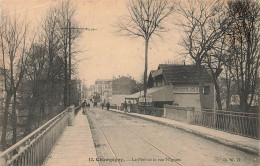 Champigny Sur Marne * Le Pont Et La Rue Mignon * Rails - Champigny Sur Marne