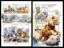 Niger 2023 Big Cats. (405) OFFICIAL ISSUE - Felini