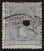Espagne      .  Y&T   .   162 (2 Scans)    .    1875     .     O   .     Oblitéré - Gebruikt