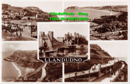 R348459 Llandudno. Marine Drive And Great Orme. The Colonnades. RP. Multi View - World