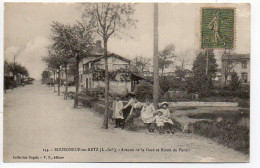 Bourgneuf En Retz : Avenue De La Gare Et Route De Pornic - Bourgneuf-en-Retz