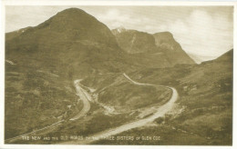 Glencoe; New And The Old Roads By The Three Sisters - Not Circulated. - Inverness-shire