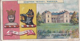 Compton Verney, Warwick - Country Seats & Arms 3rd 1910 - Players Cigarette Cards - Antique - Player's
