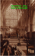 R348709 York Minster. Choir. Judges. 2353. Postcard - World