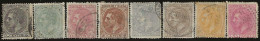 Espagne      .  Y&T   .   183/190    .    1879      .     O   .     Oblitéré - Used Stamps