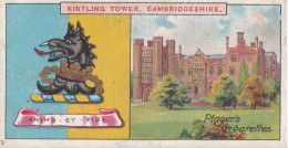 Kirtling Tower, Cambridgeshire - Country Seats & Arms 3rd 1910 - Players Cigarette Cards - Antique - Player's