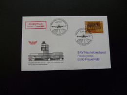 Lettre Premier Vol First Flight Cover Zurich Frauenfeld Tag Der Aerophilatelie 1987 - Lettres & Documents