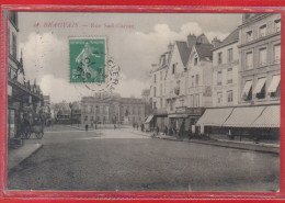 Carte Postale 60. Beauvais  Rue Sidi Carnot   Très Beau Plan - Beauvais