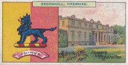 Broomhall, Fife - Country Seats & Arms 3rd 1910 - Players Cigarette Cards - Antique - Player's