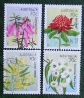 Australian Flowers 2014 Mi 4086-4099 Yv 3934-3937 Used Gebruikt Oblitere Australia Australien Australie - Usati